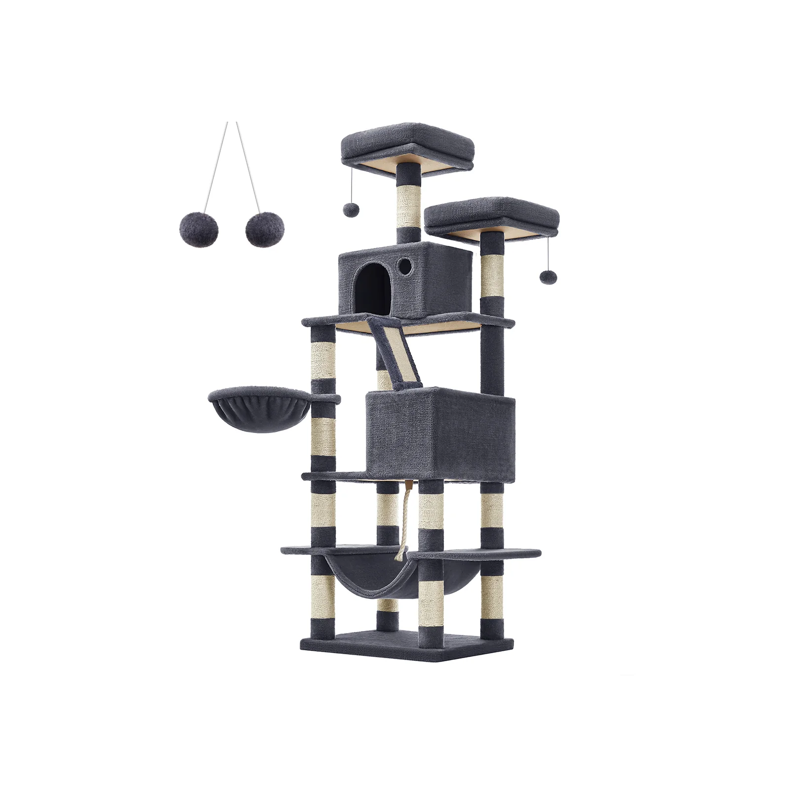 Albero per Gatti Alto 168 cm - Image 3