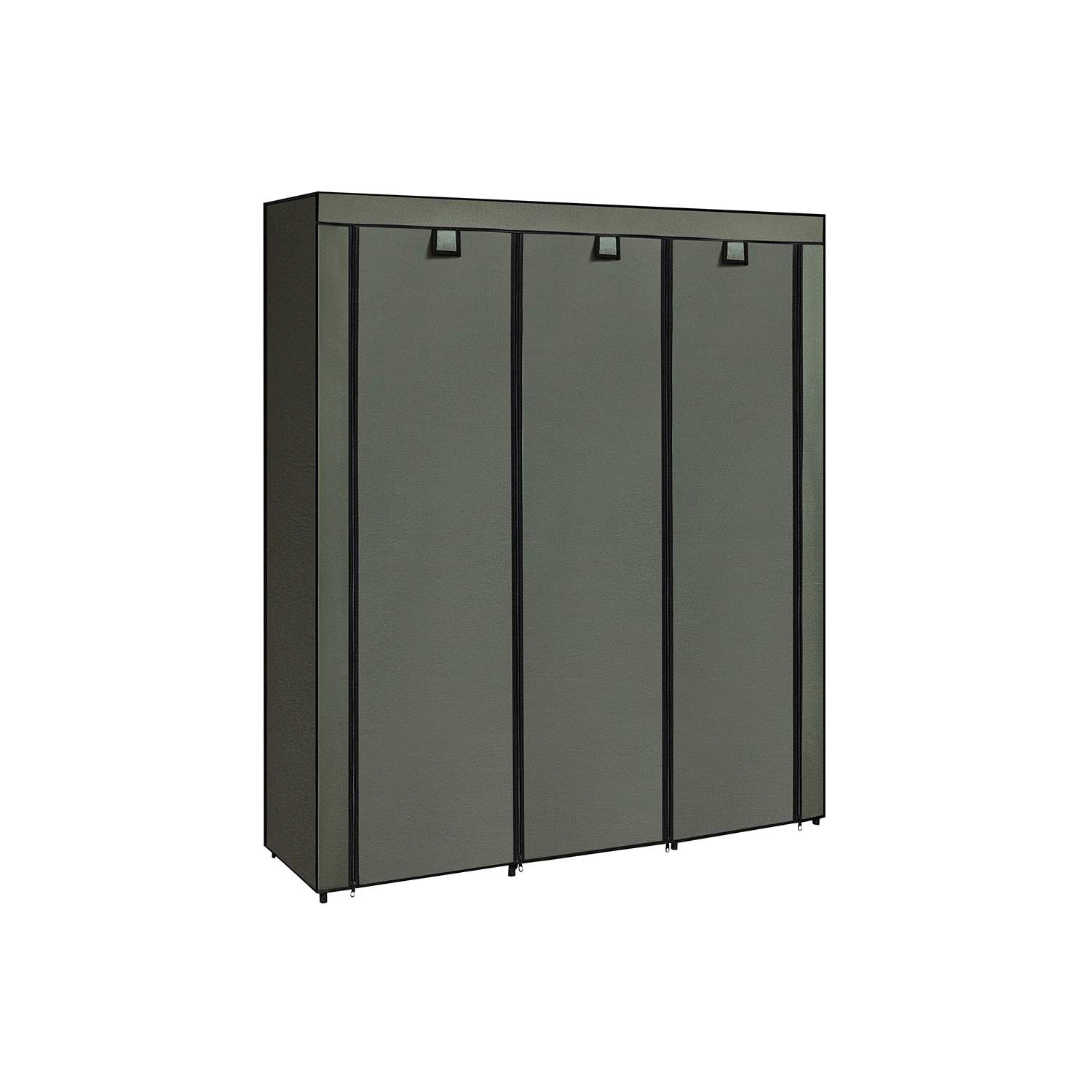 Armadio in Tessuto 45 x 150 x 175 cm Verde Salvia
