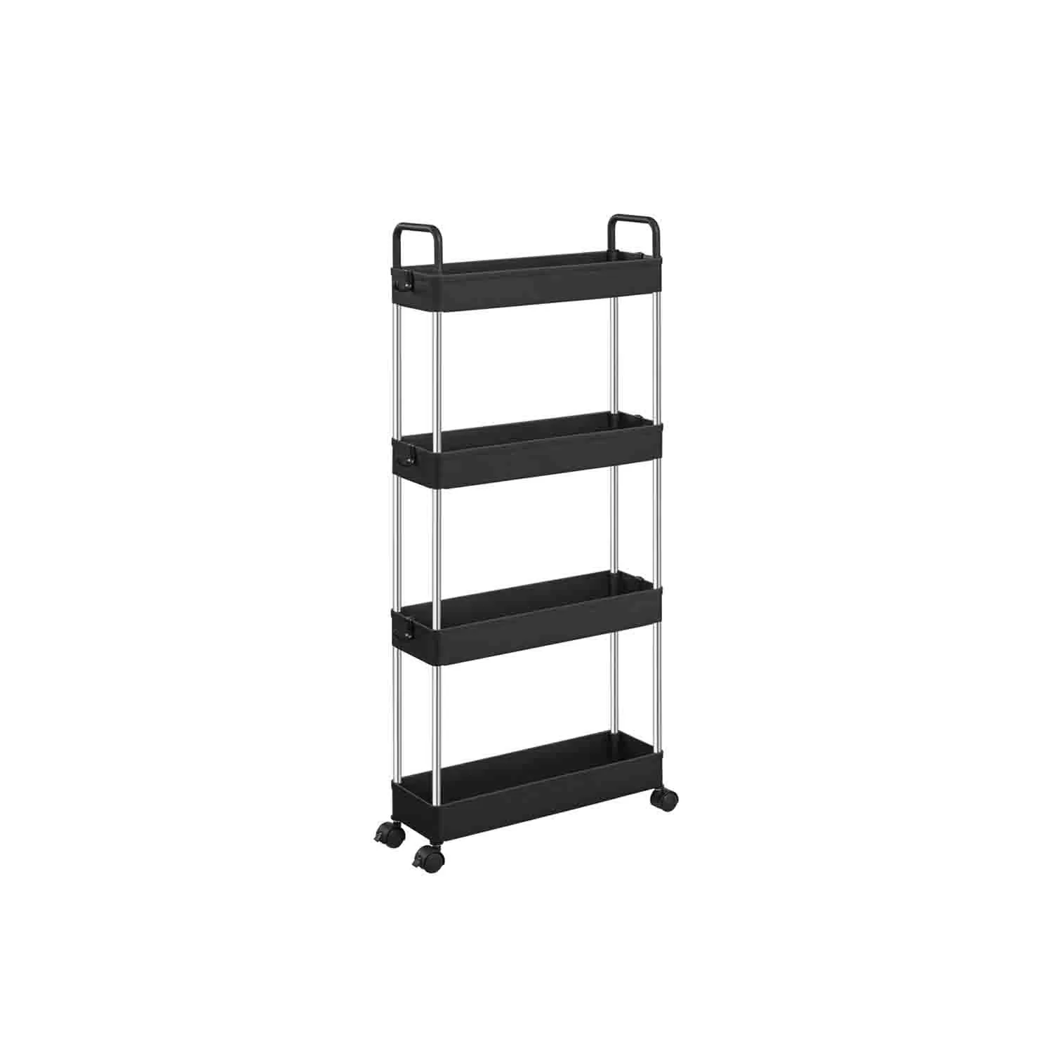Carrello Portaoggetti a 4 Ripiani Stretti - Image 2