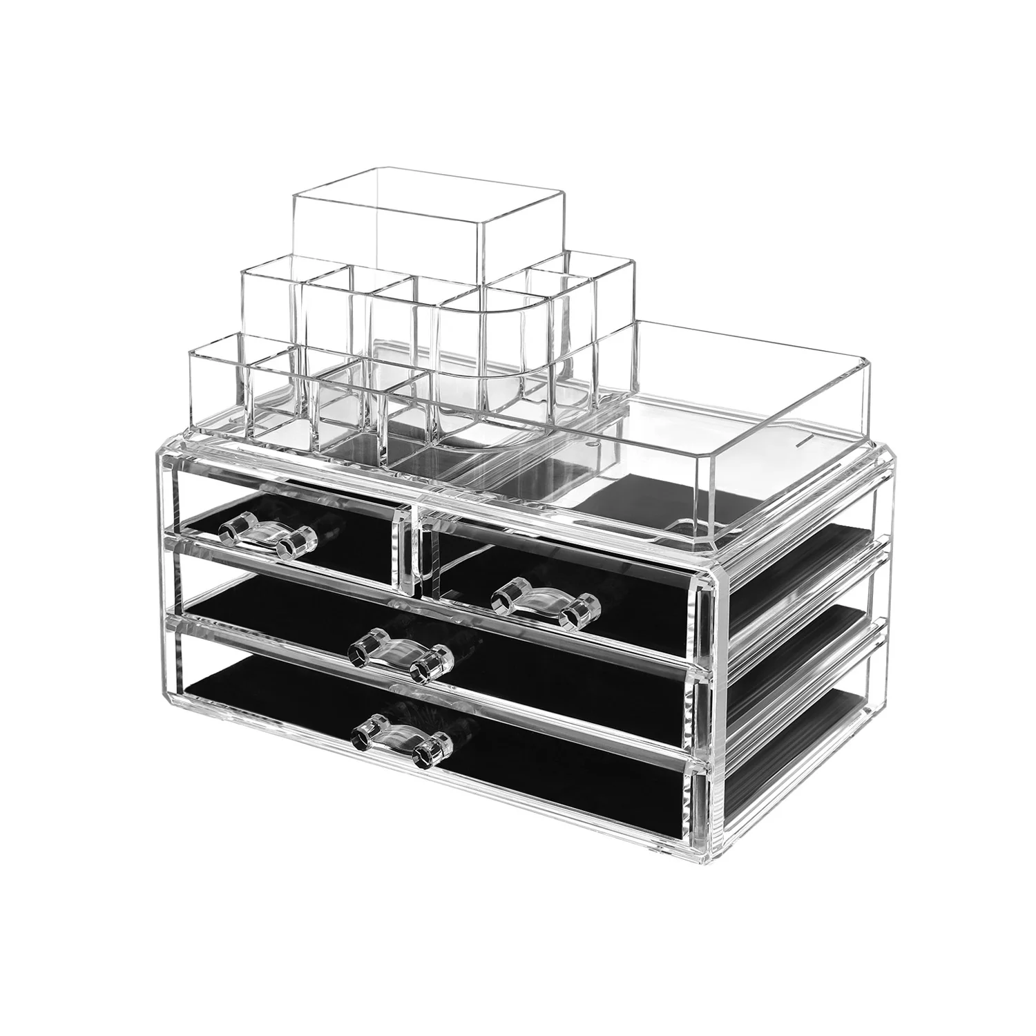 Organizzatore Porta Trucchi con 4 Cassetti e 11 Scomparti