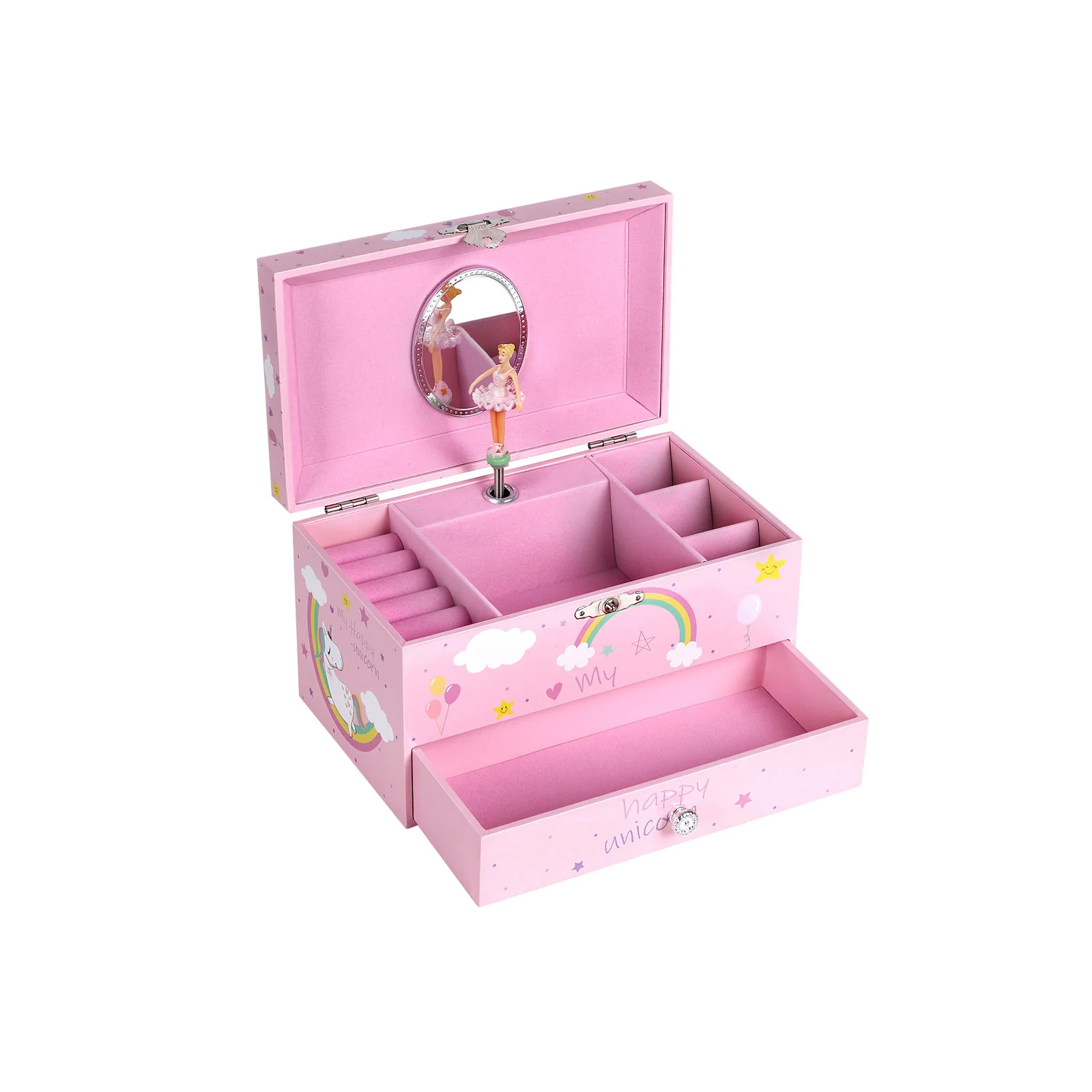 Scatola Musicale Portagioielli per Bambini