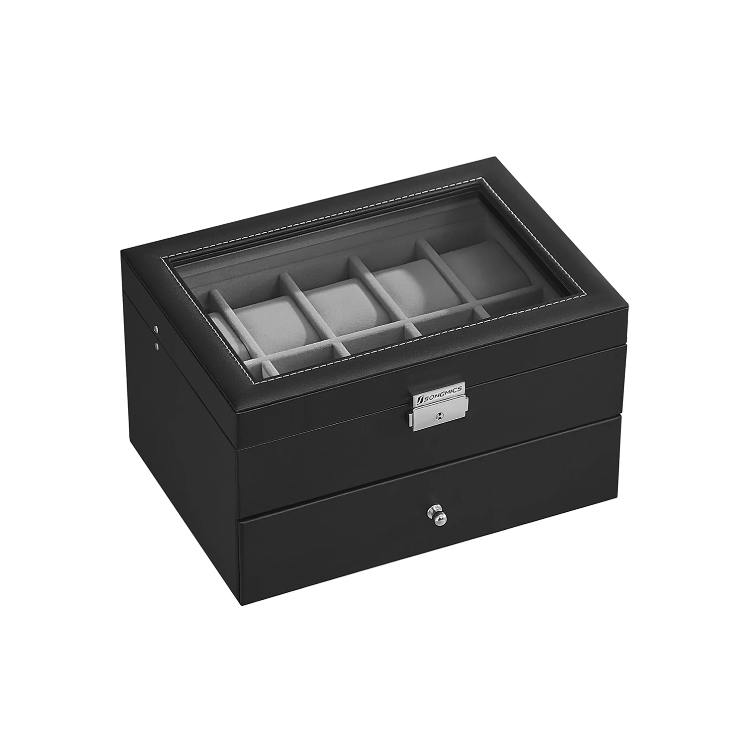 Scatola Portaorologi a 2 Livelli