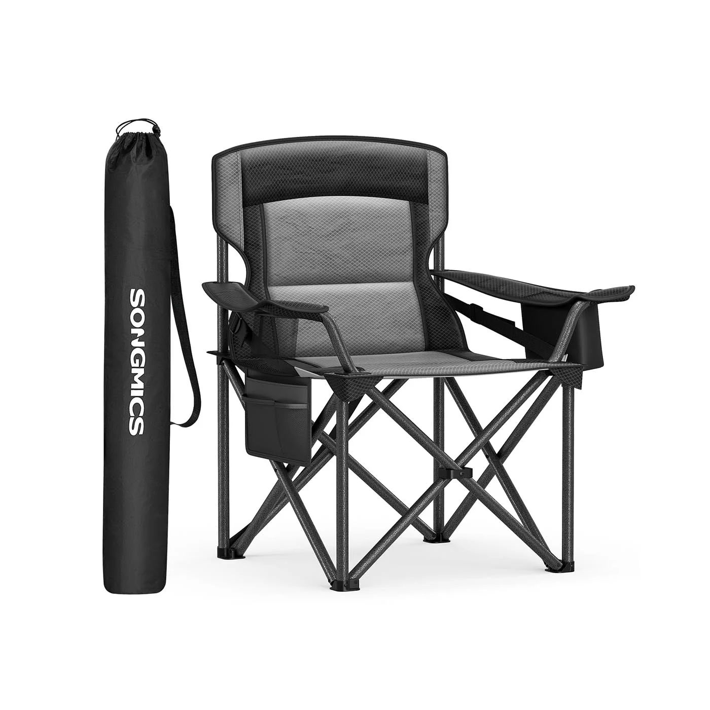 Sedia da Campeggio Extra-Large con Borsa Termica