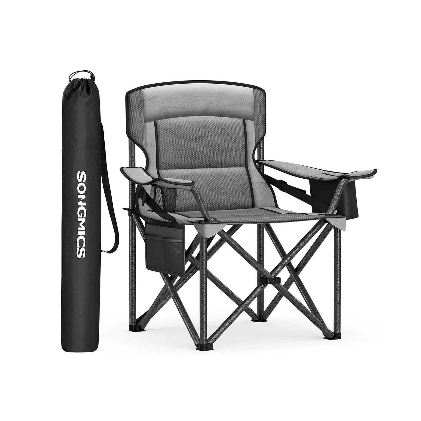 Sedia da Campeggio Extra-Large con Borsa Termica - Image 2