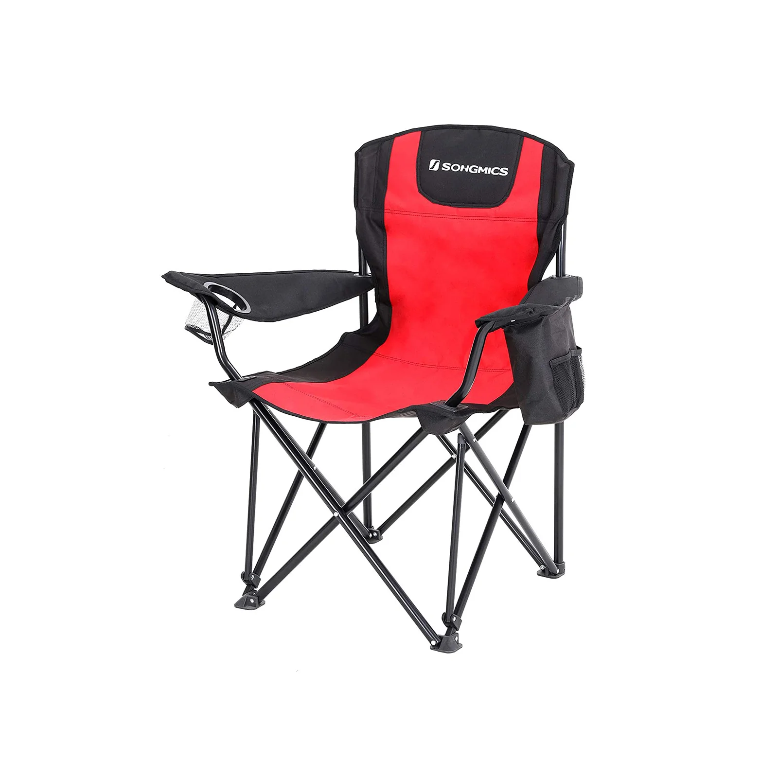 Sedia da Campeggio Pieghevole con Schienale Alto