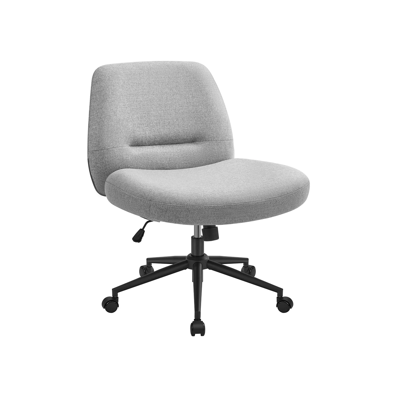 Sedia Girevole da Ufficio con Base a Croce e Altezza Regolabile - Image 4