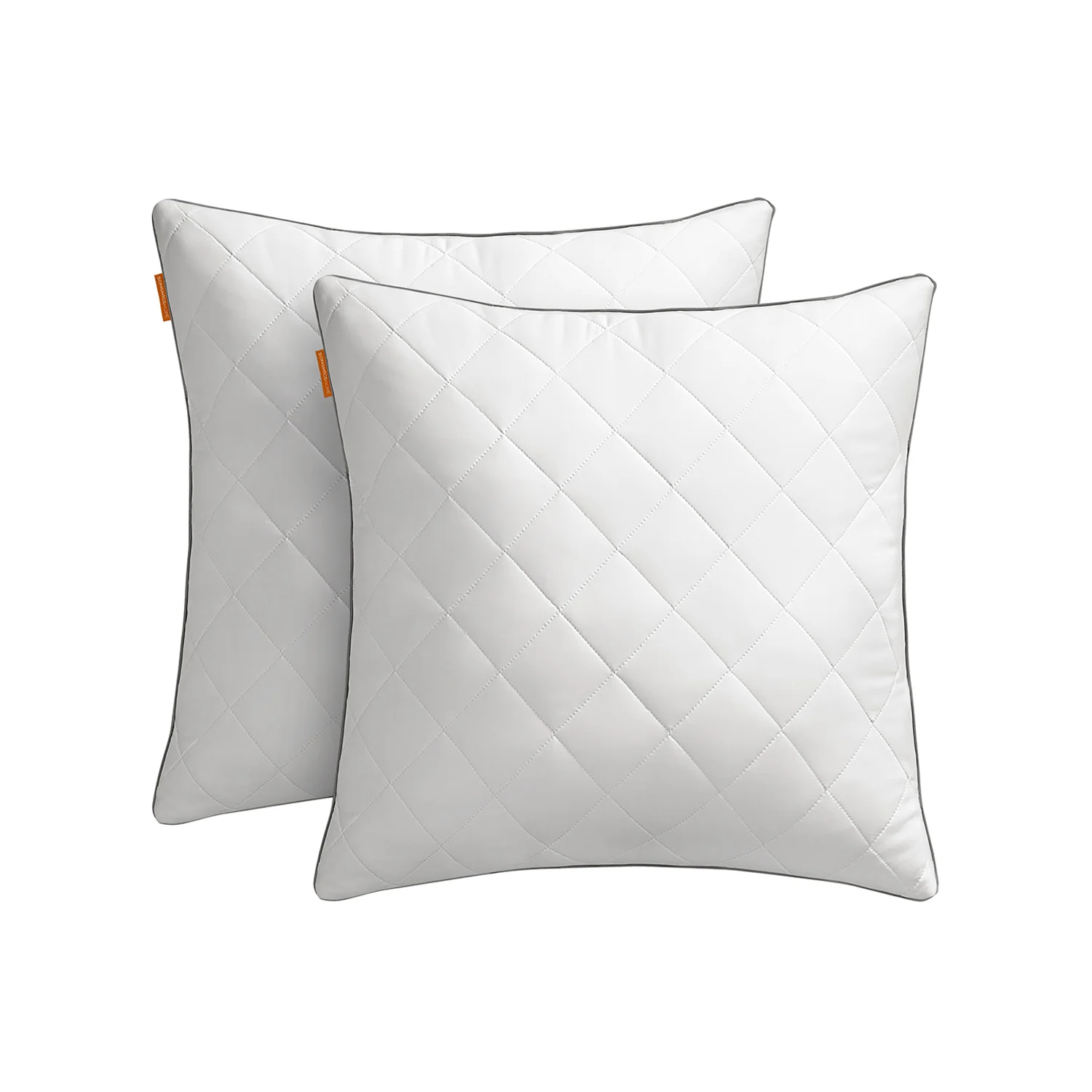 Set da 2 Cuscini Letto Usi su 2 Lati