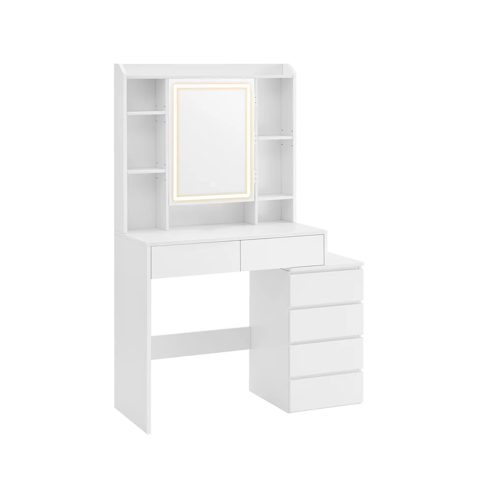 Toeletta con Luci LED Bianco Nuvola