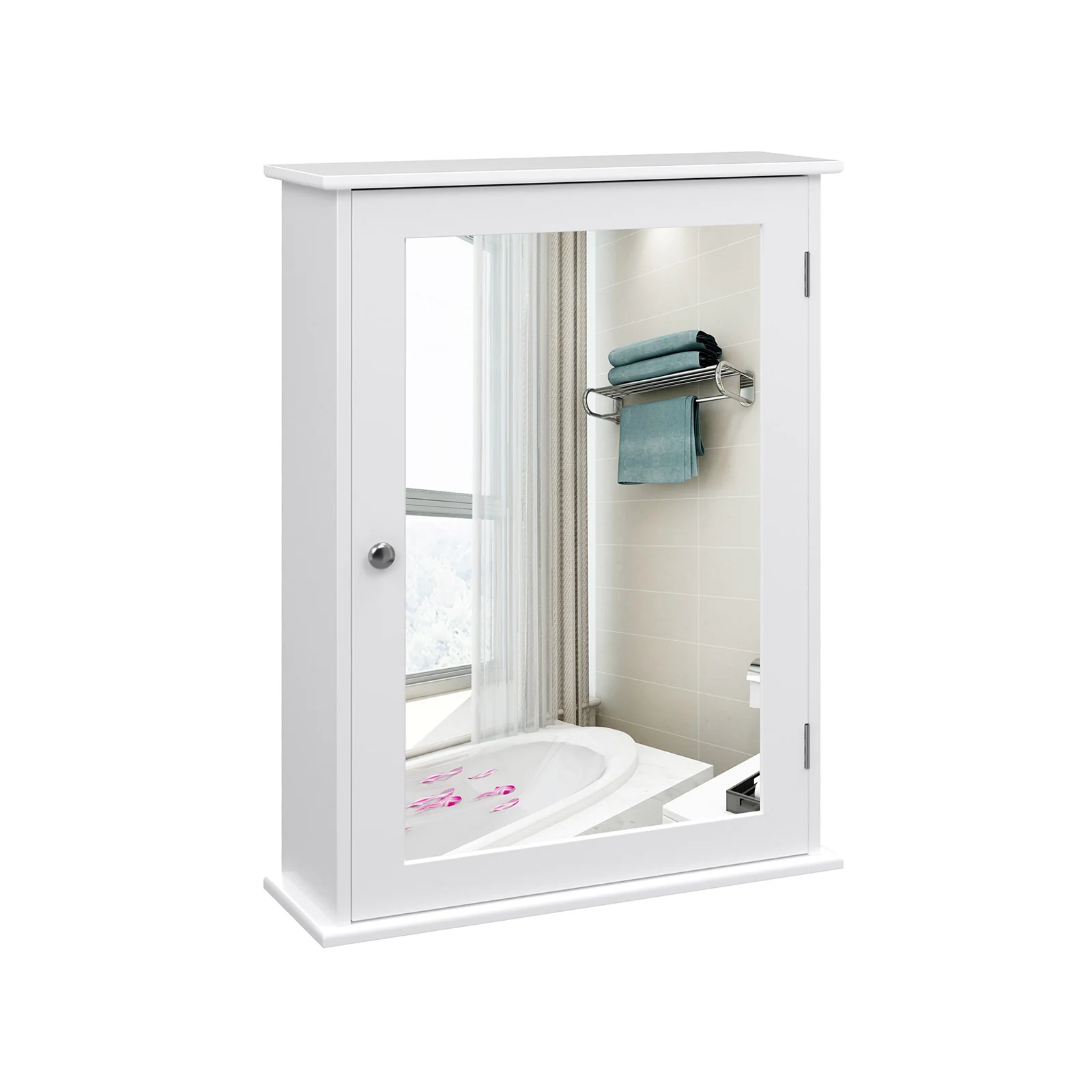 Armadietto da Bagno con Specchio