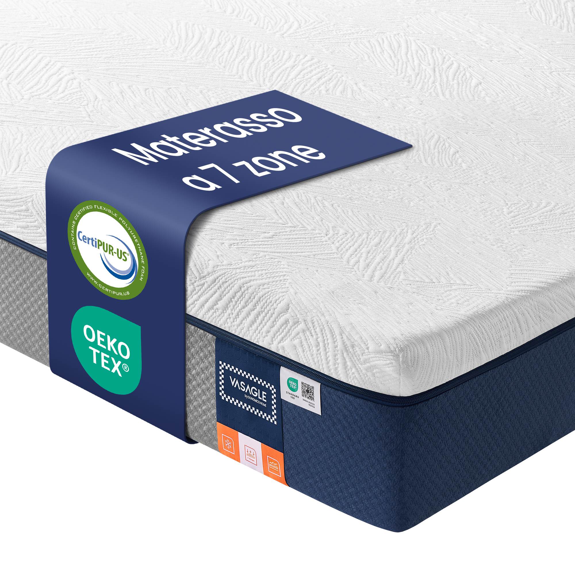 Materasso memory foam con gel rigidità - Image 2