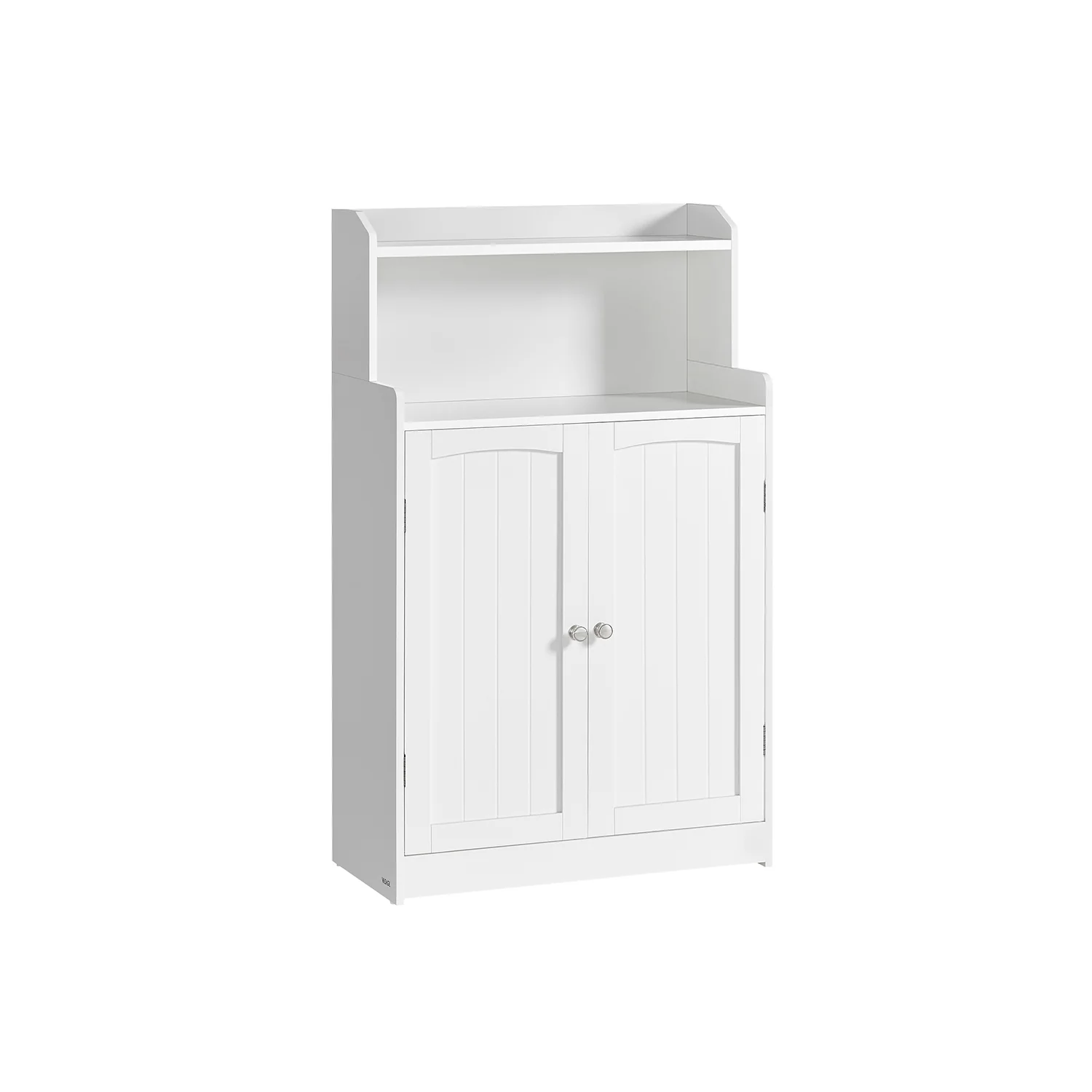 Mobiletto Bagno con Ante e Ripiani Regolabili Design Moderno