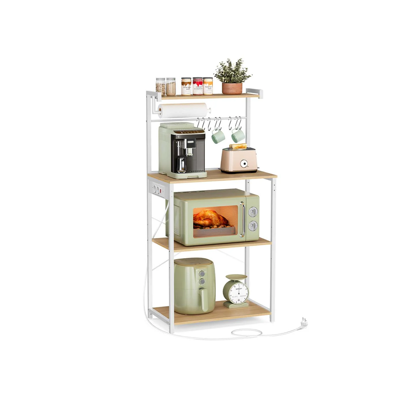 Scaffale da Cucina con Presa Elettrica - Image 2
