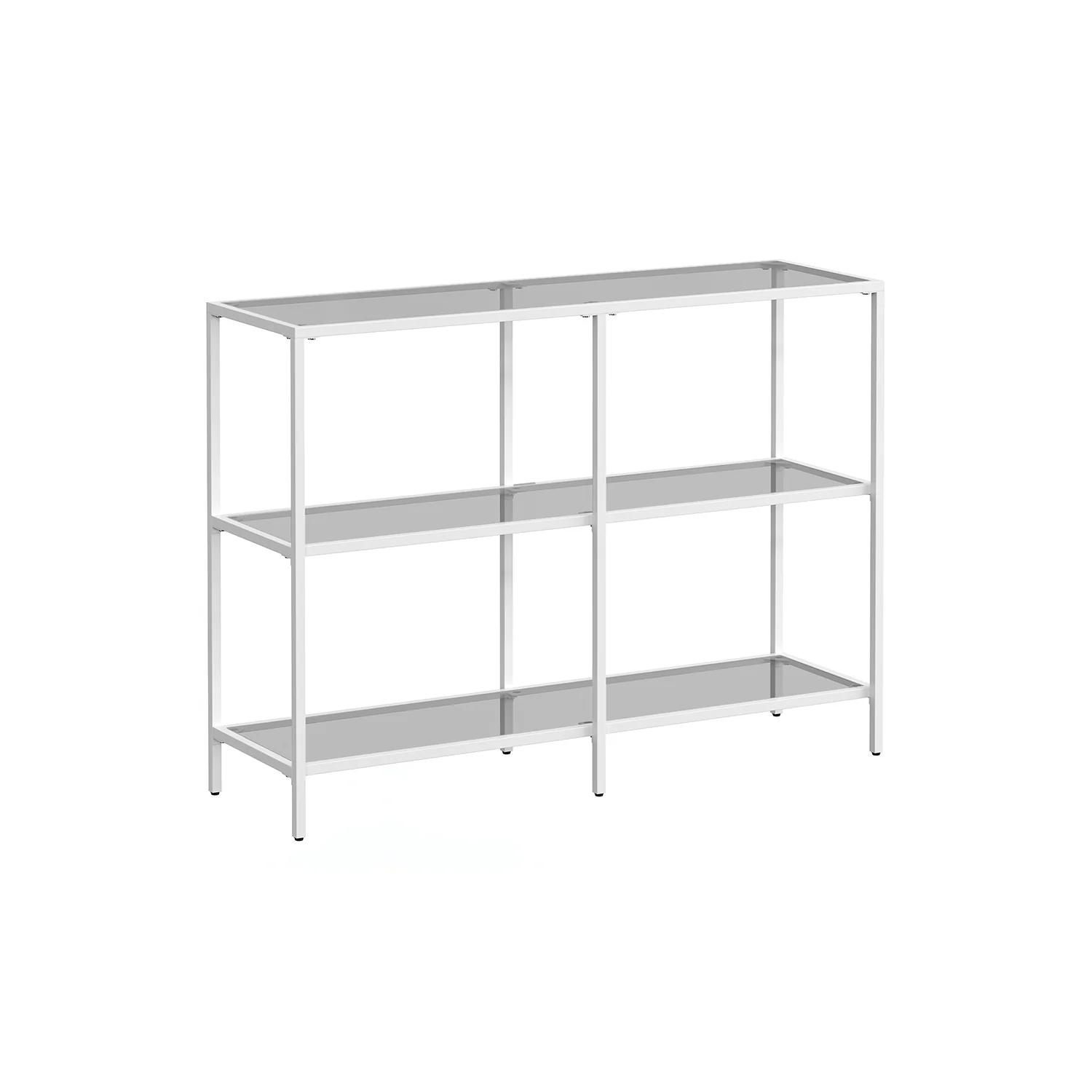 Tavolo Console Moderno in Vetro a 3 Livelli - Image 4
